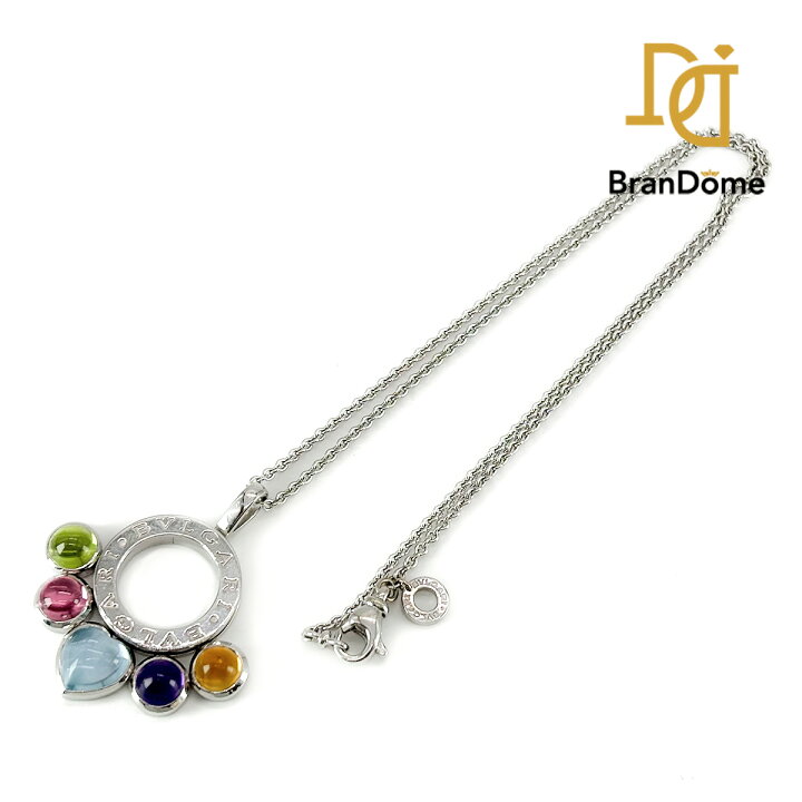 楽天市場】BVLGARI ブルガリ ネックレス アレグラ K18 WG ブルー  