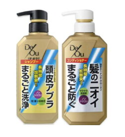 【医薬部外品】ロート製薬 デ・オウ 薬用スカルプケア シャンプー＆コンディショナー（本体400mL×各1本づつ)【送料無料】