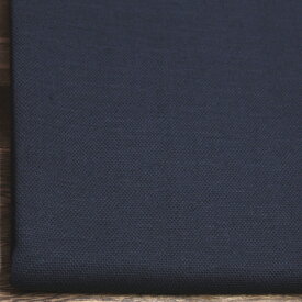 コットンリネンポリエステルニット 鹿の子編み天竺ジャージー 中肉地 杢マットネイビー G[オーダーカット生地 10cm単位] 【RCP】