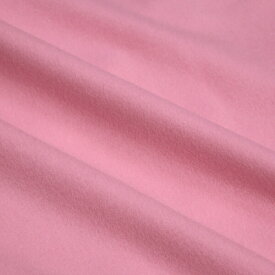 イギリス ピュアカシミヤ フランネル 中薄～中肉地 片側起毛 綾織り 桃色ピンク W[着分生地 120cm] 【送料無料】 【RCP】