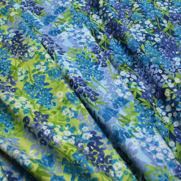 楽天市場】moda コットン 平織り ブルーボネット ＆マーガレット  