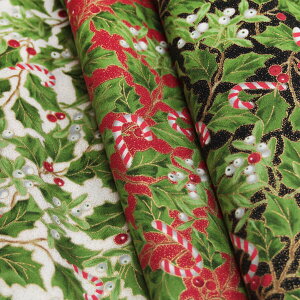 moda �R�b�g�� �A���[�tX'mas�I�[�i�����g�v�����g ���΁��_�`������ �S3�F Merry Manor Metallic #W[�I�[�_�[�J�b�g���n 10cm�P��] �yRCP�z