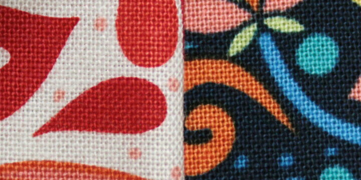 楽天市場】moda コットン 平織り 鳥と蝶とお花の大判プリント 全3色  