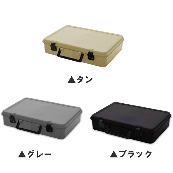 楽天市場 マルチ ツールボックス トランク アタッシュケース アタッチケース おしゃれ アウトドア Diy 釣り 道具入れ 小物収納 スタッキング 仕切り版付 ステッカー 小分け 便利 かっこいい ガレージ l 585 マルチツールボックス ハイドアウト