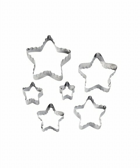 楽天市場 メール便送料込 Wilton カットアウト6pcs 417 2584 スター 抜き型 星 スター クッキー型 クッキー 型抜き クッキーカッター お菓子作り ケーキ作り 製菓用品 製菓道具 アイシングクッキー ロールフォンダン ウィルトン ハイドアウト 楽天市場 メール便送料込 Wilton カットアウト6pcs 417 2584 スター 抜き型 星 スター クッキー型 クッキー 型抜き クッキーカッター お菓子作り ケーキ作り 製菓用品 製菓道具 アイシングクッキー ロールフォンダン ウィルトン ハイドアウト