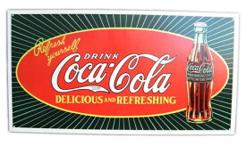 【看板】メタルサイン コカコーラ (12) ■ ティンサイン サインボード Coca Cola 世田谷ベース アメリカン雑貨 【あす楽対応】