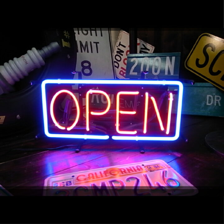 送料無料 Bar Led Open お洒落 インテリア サイン サインボード ディスプレー ネオン ブルー集客率アップ 可愛い 看板 雑貨 電飾看板 驚きの価格が実現 Open
