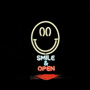 yz lITC Ŕ lI lICg NEON SIGN CeA Xܗp KX dŔ  AJG AJG JtF BAR o[ Xg  SMILE&OPEN