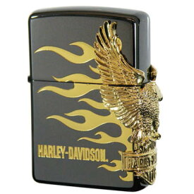 【Zippo】HARLEY-DAVIDSON ハーレーダビッドソン サイドメタル [HDP-01] ■ ジッポー オイルライター アメリカン雑貨
