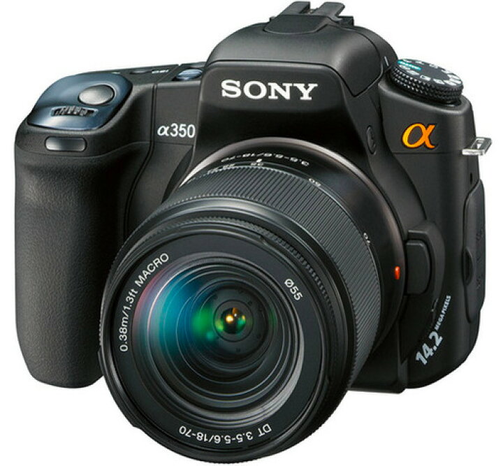 楽天市場】【中古】 Sony ソニー α350 レンズキット DT 18-70mm F3.5 