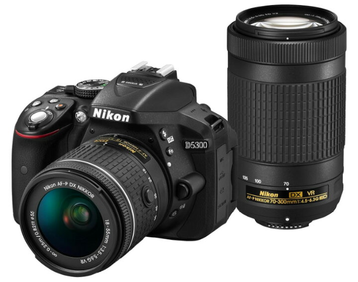 楽天市場】【中古】【1ヶ月保証】 ニコン Nikon D5300 AF-P ダブル  