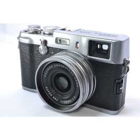 【中古】【1ヶ月保証】 富士フィルム Fujifilm FinePix X100 シルバー デジタルカメラ SDカード付き