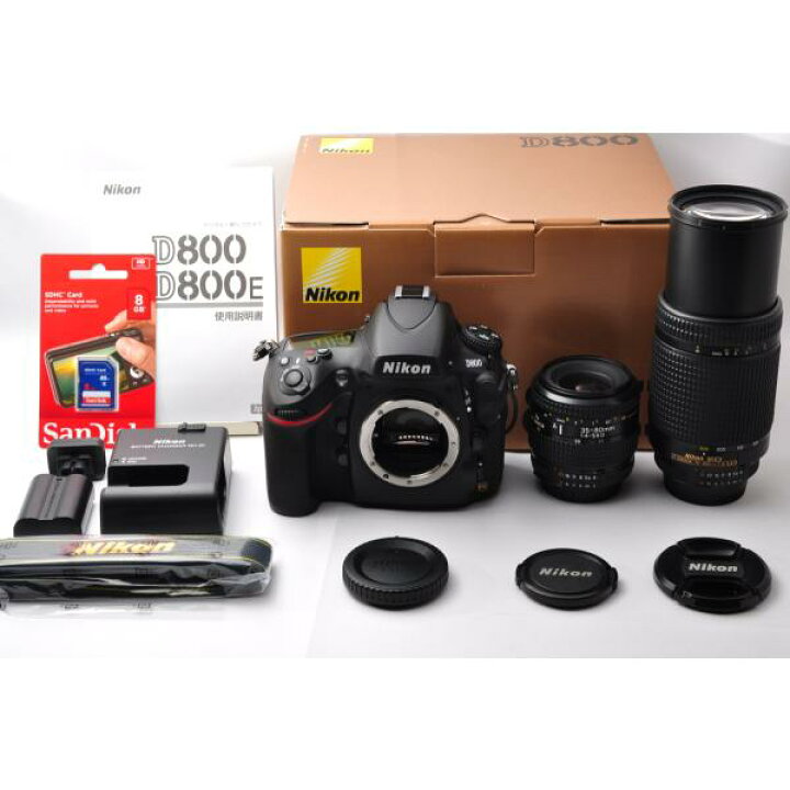 楽天市場】【中古】【1ヶ月保証】 Nikon ニコン D800 標準＆超望遠 