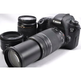 【中古】【1ヶ月保証】 Canon キヤノン EOS 6D 超望遠トリプルレンズセット SDカード付き