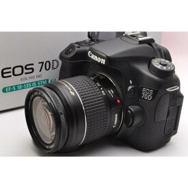 【中古】【1ヶ月保証】 Canon キヤノン EOS 70D レンズセット SDカード(16GB)付き