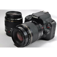 【中古】【1ヶ月保証】 一眼レフカメラ キヤノン Canon EOS kiss X7 標準＆望遠ダブルズームセット 動画…