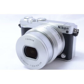 【中古】【1ヶ月保証】 ミラーレス一眼 ニコン Nikon 1 J5 レンズキット シルバー microSDカード付き Wi-Fi搭載