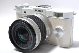 【中古】【1ヶ月保証】 ペンタックス PENTAX Q-S1 レンズキット ピュアホワイト ミラーレス一眼 SDカード付き