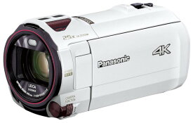 【中古】【1ヶ月保証】 ビデオカメラ パナソニック Panasonic 4Kビデオカメラ VX992M 64GB 光学20倍ズーム ピュアホワイト HC-VX992M-W SDカード付き
