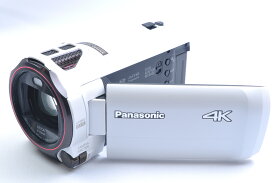 【中古】【1ヶ月保証】 ビデオカメラ パナソニック Panasonic 4Kビデオカメラ VX992M 64GB 光学20倍ズーム ピュアホワイト HC-VX992M-W SDカード付き