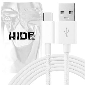 HID�� USB�P�[�u�� Type-C 100cm �i�C���� �[�d�P�[�u�� 1m �^�C�vC �X�}�z�[�d �f�[�^�]�� 2�N�ۏ�