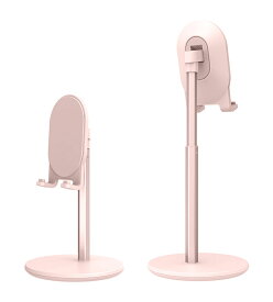 【スーパーセール500円OFF】＼楽天1位獲得／スマホスタンド 卓上 おしゃれ かわいい くすみカラー スタンド ホルダー タブレットスタンド 高さ 角度 調節可能 For iPhone / Android / iPad / Kindle / Nintendo Switchなど AZUSA