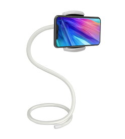 ＼楽天1位獲得／SnakeHolder スマホ アーム ホルダー 自立する 万能 スマホスタンド フレキシブルアーム スマホ首対策 寝ながら 首掛け 卓上 360度回転 ウェブ会議 オンライン授業 自撮り 4.0〜6.7インチ対応 スネークホルダー