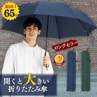 折りたたみ傘 メンズ 大きい 65cm 雨傘 手動開閉 丈夫 軽量 グラスファイバー骨 防水 撥水 男性用 紳士傘…