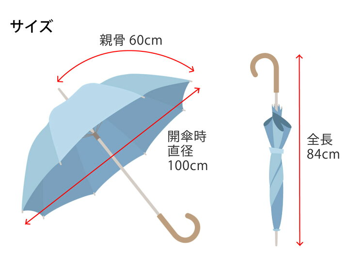 開店記念セール 低公害ビニール傘60cm ジャンプ傘ブルー Bl 60set Fucoa Cl