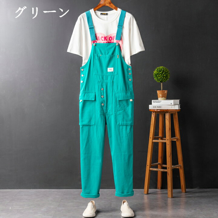 楽天市場】オーバーオール ペインター 作業服 ワークパンツ ロング 