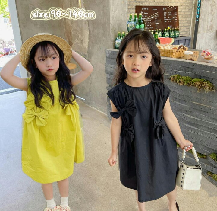 楽天市場 送料無料 ワンピース子供服 入園式 子供服夏半袖 女の子 ワンピース 入学式 フォーマル お受験 ワンピース キッズ ワンピース 子ども ドレス Aライン 卒園式 七五三 冠婚葬祭 卒業式 発表会 面接黄色 ブラック 90 100 110 1 130 140cm Flame Fashion楽天市場店