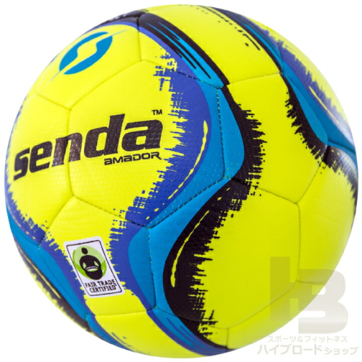 楽天市場 Senda サッカーボール 3号球 小学校低学年 幼稚園児向け 練習球 Amador アマドール イエロー ハイブロードショップ