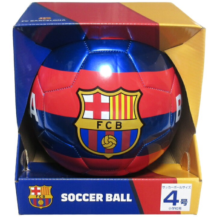 楽天市場 サッカーボール 4号球 Fcバルセロナ Fcbarcelona 小学生用 ハイブロードショップ