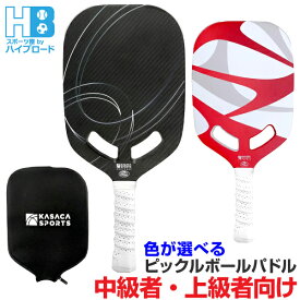 KASACA ピックルボールパドル AERO SWIFT 2.0 USAPA承認 カーボンパドル1本 中級者用 上級者用 TP023-01 RED TP023-28 正規輸入品 送料無料