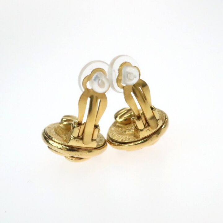 楽天市場】【極美品】CHANEL シャネル ココマーク イヤリング 93P 2935  