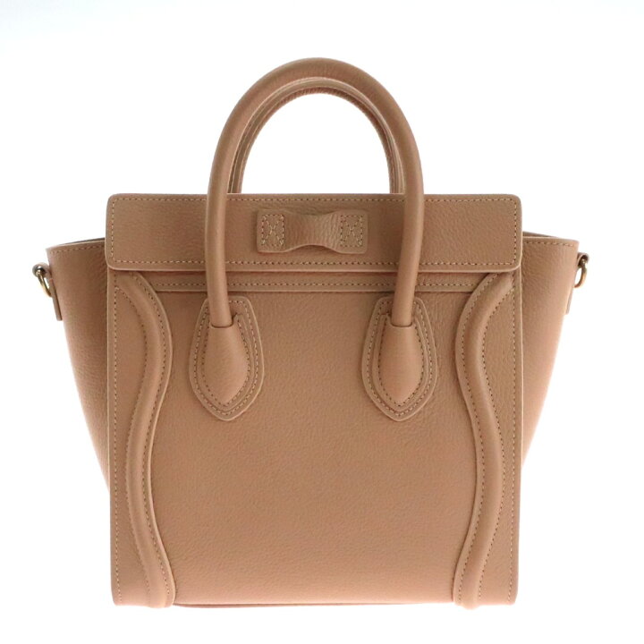 楽天市場】【未使用品】CELINE セリーヌ ラゲージ LUGGAGE ナノ Nano 