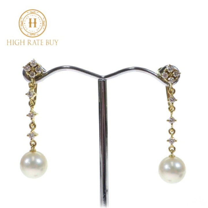 楽天市場】【展示品】MIKIMOTO ミキモト パール ダイヤモンド スイング 