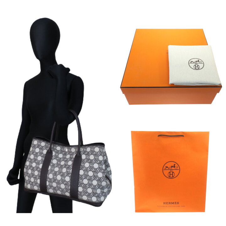 楽天市場】【極美品】HERMES エルメス ガーデンパーティPM トート  