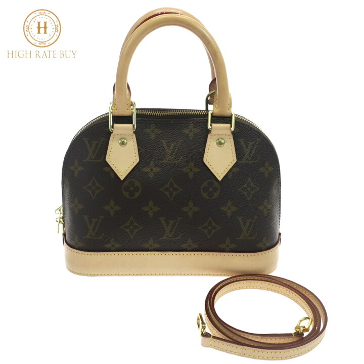 楽天市場】【美品】LOUIS VUITTON ルイ・ヴィトン アルマBB モノグラム 