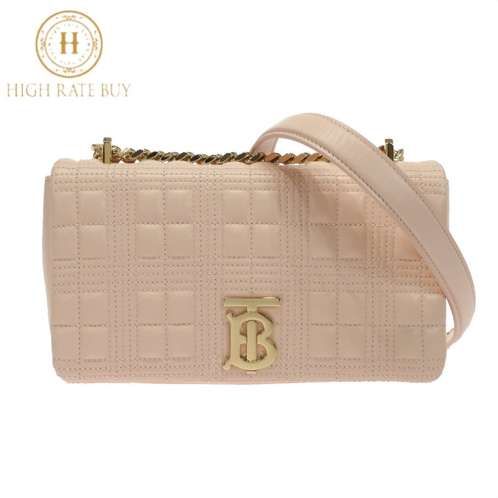 楽天市場】【未使用品】BURBERRY バーバリー キルティング スモール 