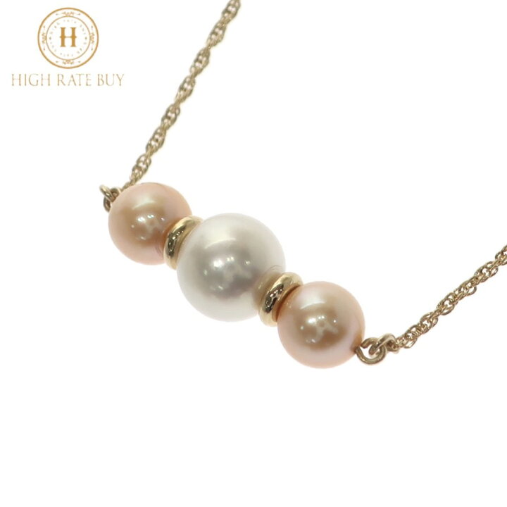 楽天市場】【未使用品】TASAKI タサキ パールネックレス K18 YG 750 