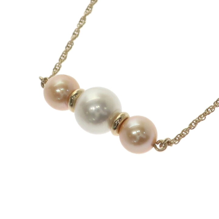 楽天市場】【未使用品】TASAKI タサキ パールネックレス K18 YG 750 