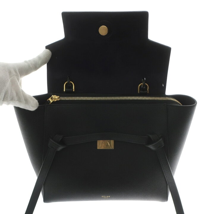楽天市場】【極美品】CELINE セリーヌ ベルトバッグ マイクロ