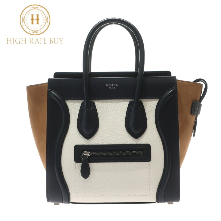 楽天市場】【極美品】CELINE セリーヌ ラゲージ マイクロショッパー  