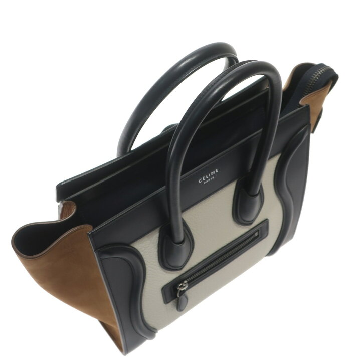 楽天市場】【極美品】CELINE セリーヌ ラゲージ マイクロショッパー 