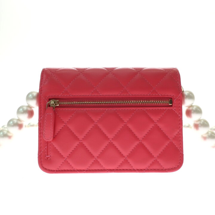 楽天市場】【新品同様】CHANEL シャネル マトラッセ パールチェーン 