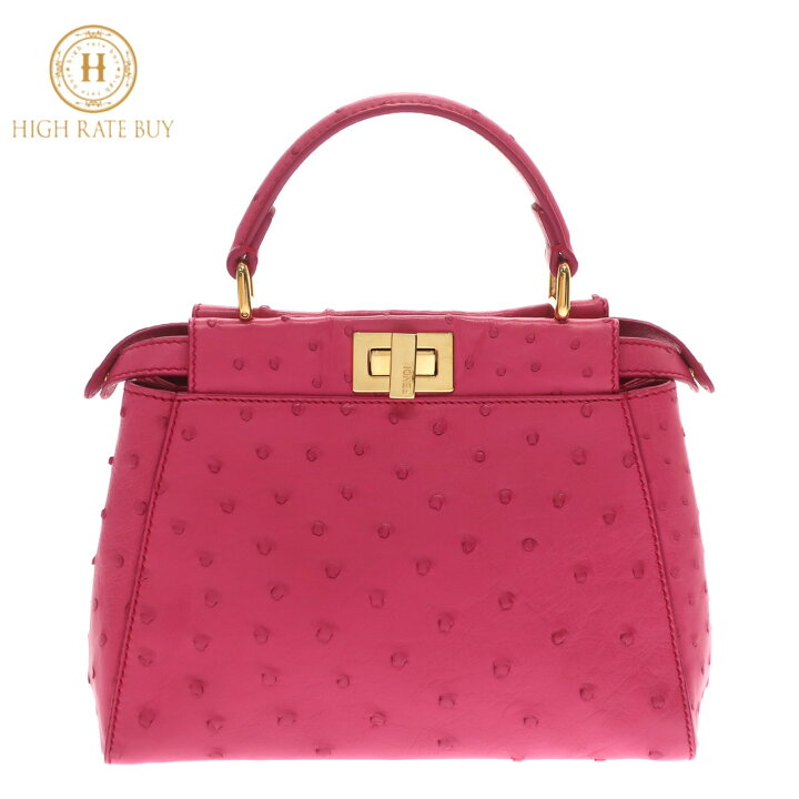 楽天市場】【新品同様】FENDI フェンディ ミニピーカブー  