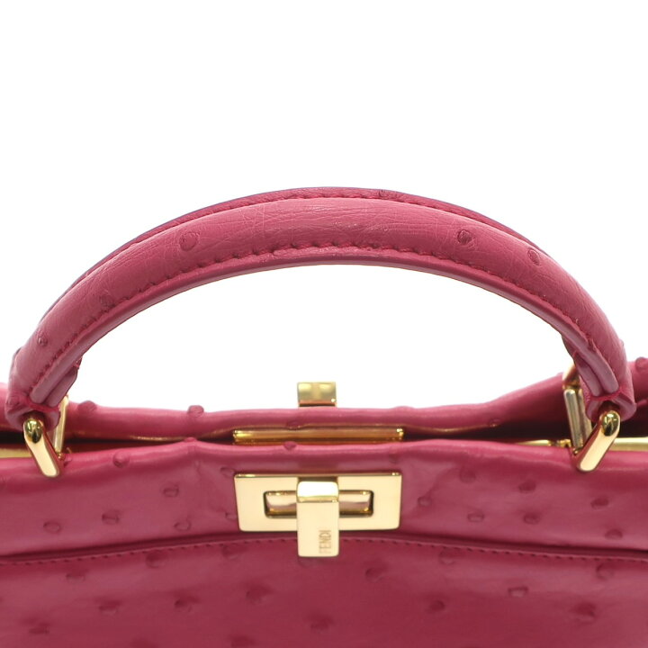 楽天市場】【新品同様】FENDI フェンディ ミニピーカブー 