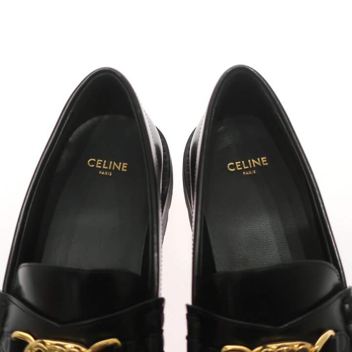楽天市場】【新品】CELINE セリーヌ トリオンフ ポリッシュドブル 