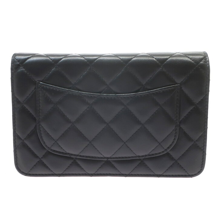 楽天市場】【極美品】CHANEL シャネル マトラッセ チェーンウォレット  